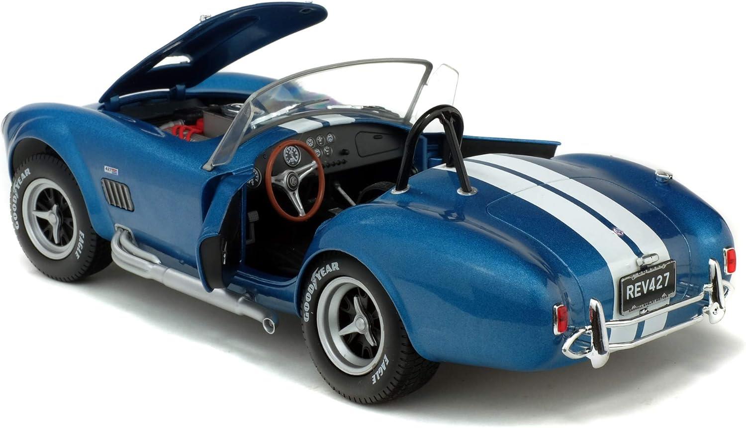 SOLİDO DİECAST SHELBY COBRA 427 MKII METALLIC BLUE 1965 1:18-Maket Araçlar