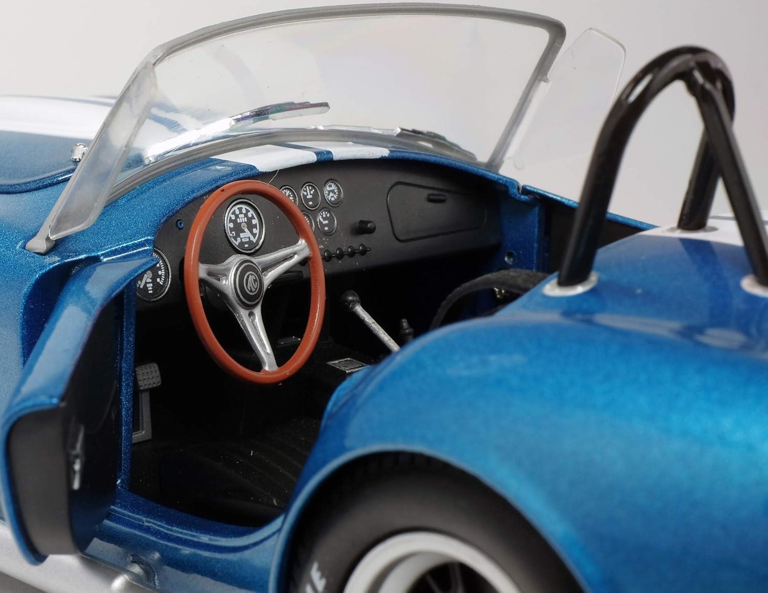 SOLİDO DİECAST SHELBY COBRA 427 MKII METALLIC BLUE 1965 1:18-Maket Araçlar