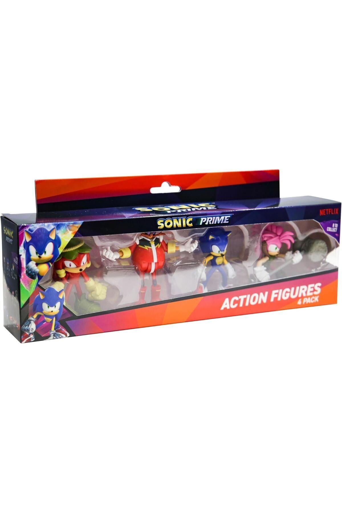 Sonic 4 lü Aksiyon Figür Set SON6040-Karakter Figürleri