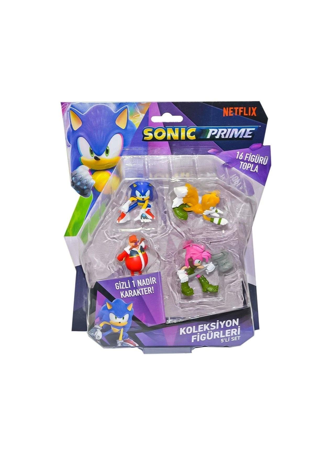 Sonic 5'li Figür Model - PMI/SON2040-Karakter Figürleri