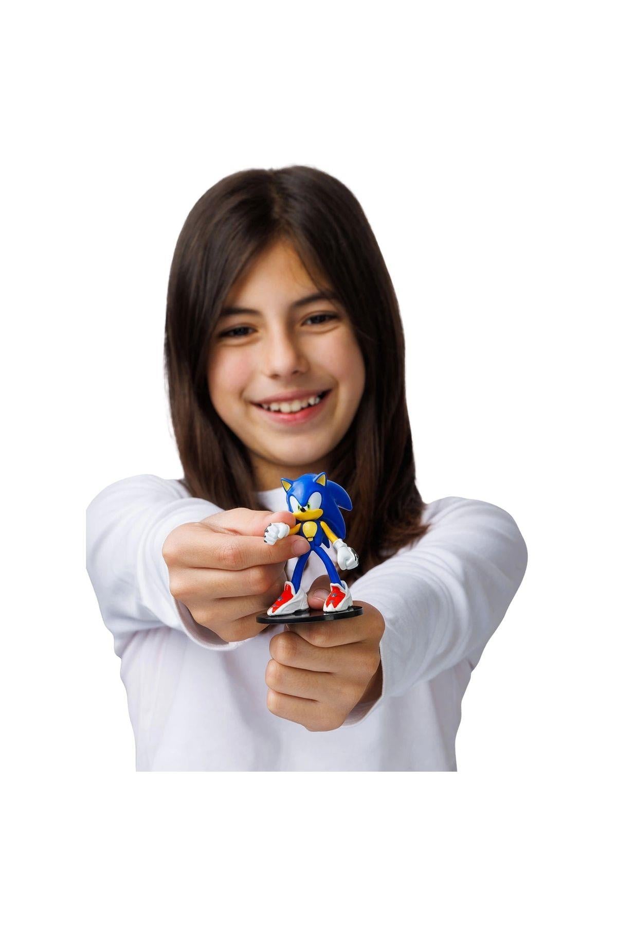 Sonic 6'lı Aksiyon Figür Set Model - PMI-SON6070-Figür Oyuncaklar