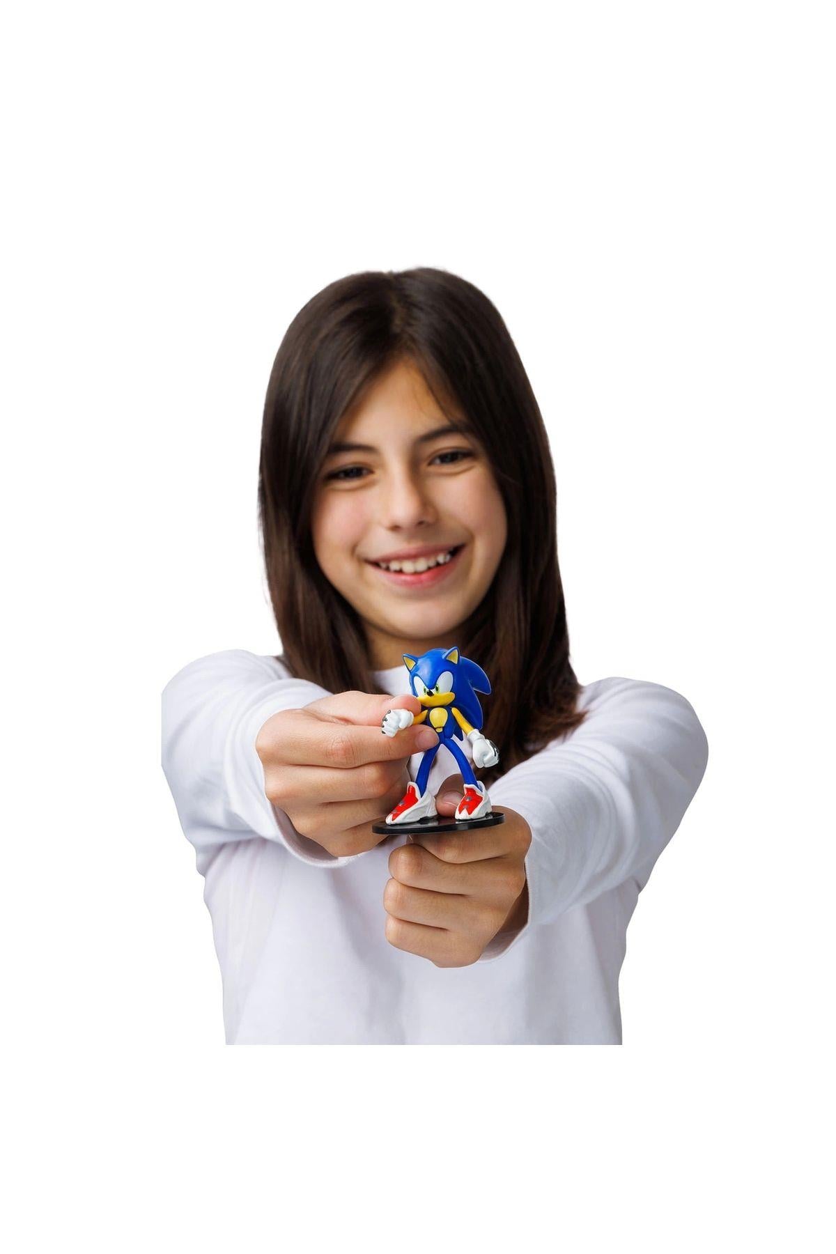 Sonic 6'lı Aksiyon Figür Set Model - PMI-SON6070-Figür Oyuncaklar