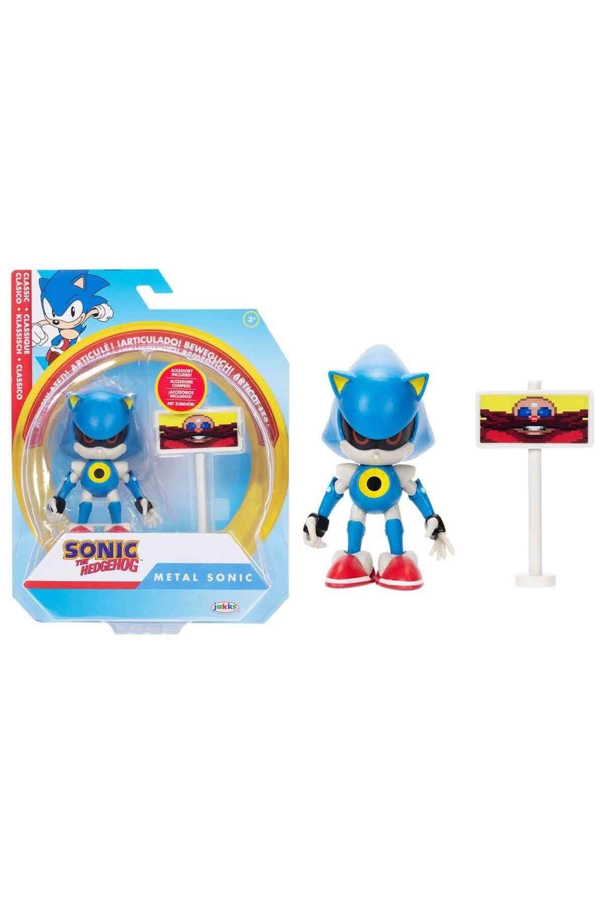Sonic The Hedgehog Metal Sonic Figürü Eklemli ve Aksesuar Dahil Klasik Model (3+ Yaş)-Karakter Figürleri