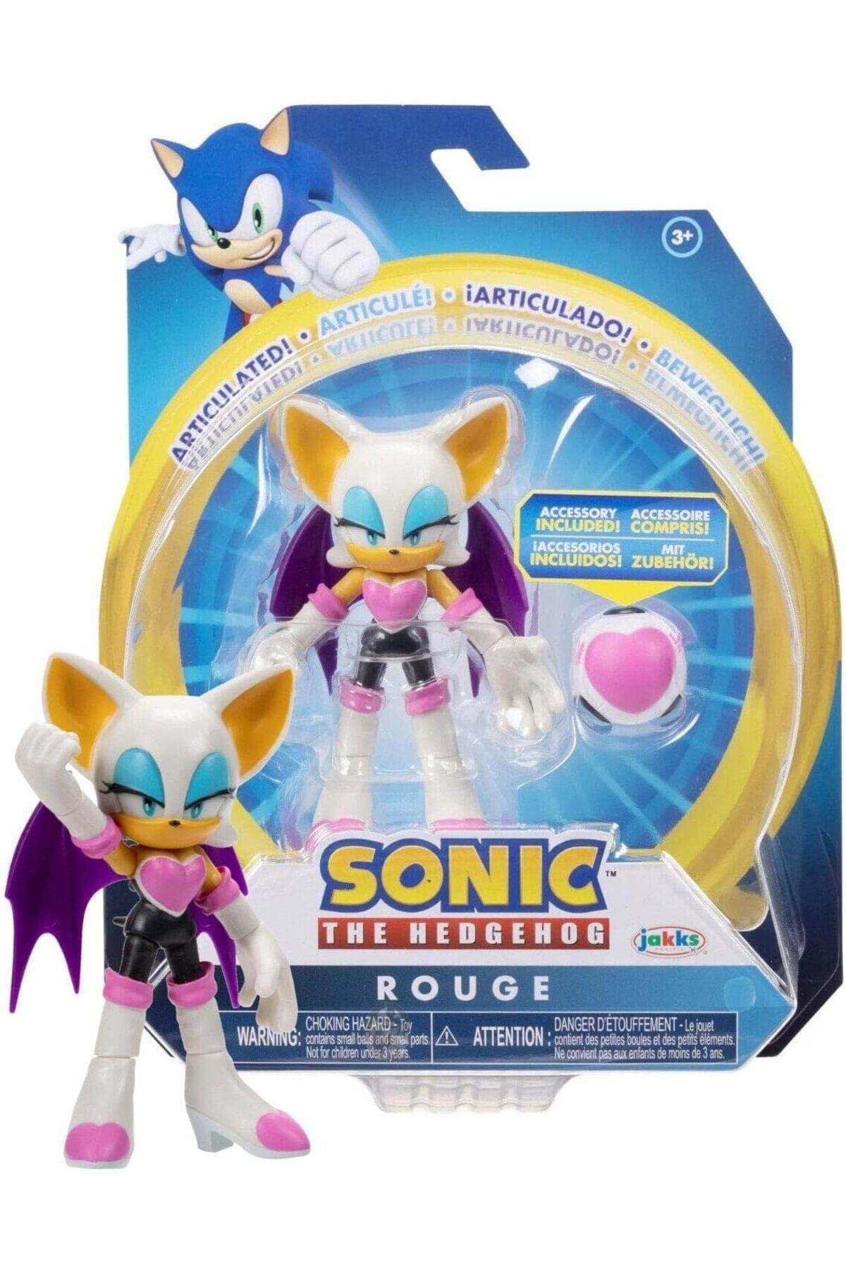 Sonic The Hedgehog Rouge Figür 10 cm Jakks Pacific Original-Karakter Figürleri