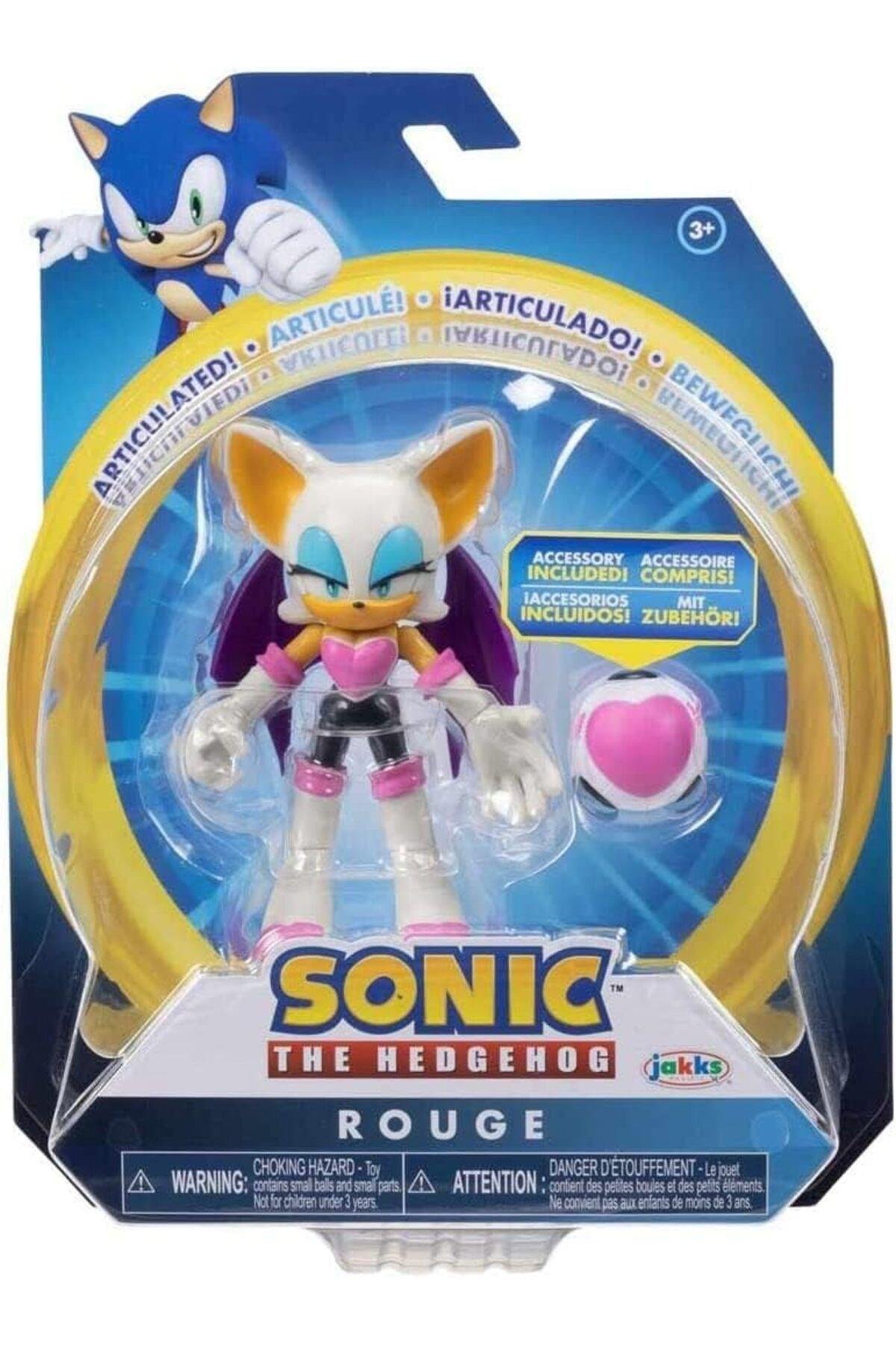 Sonic The Hedgehog Rouge Figür 10 cm Jakks Pacific Original-Karakter Figürleri
