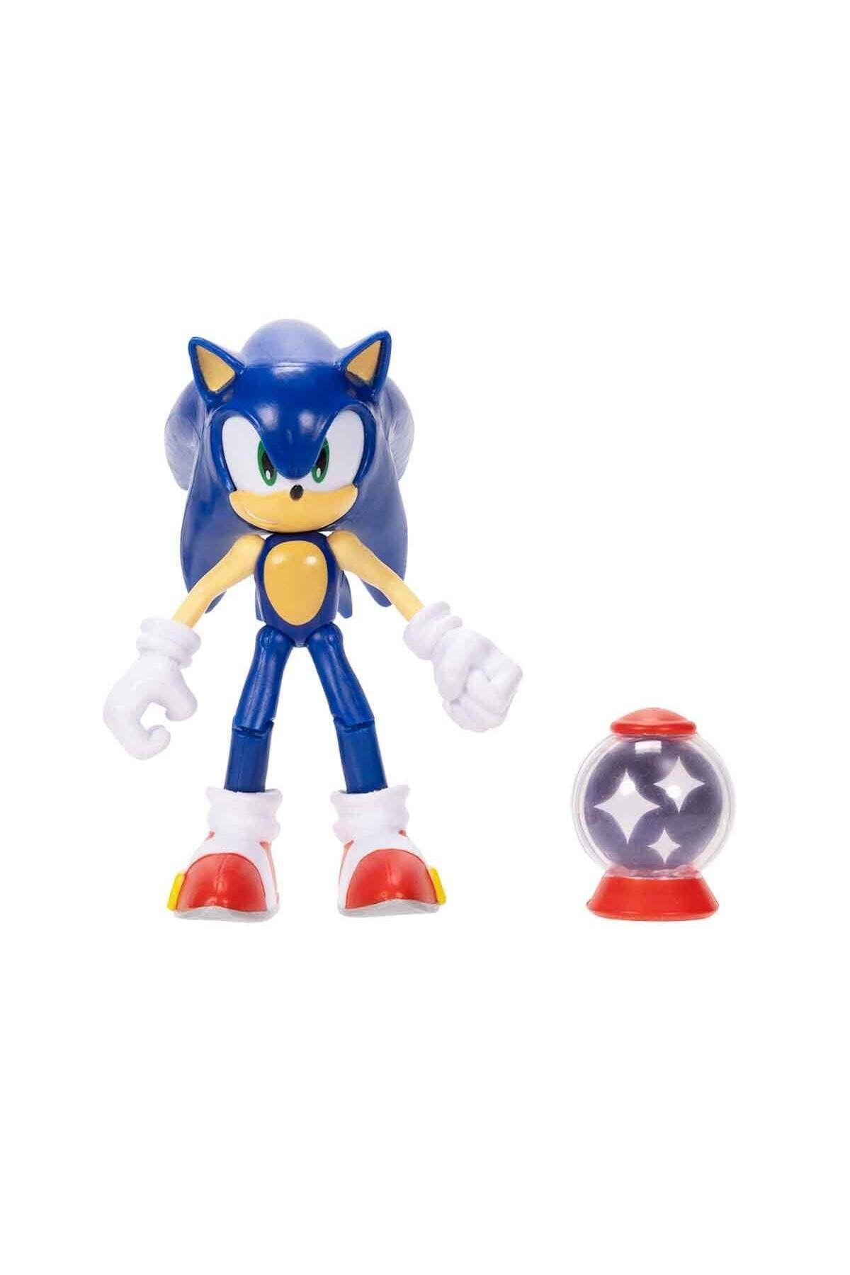 Sonic The Hedgehog - Sonic Aksesuarlı 10 cm Aksiyon Figürü-Karakter Figürleri