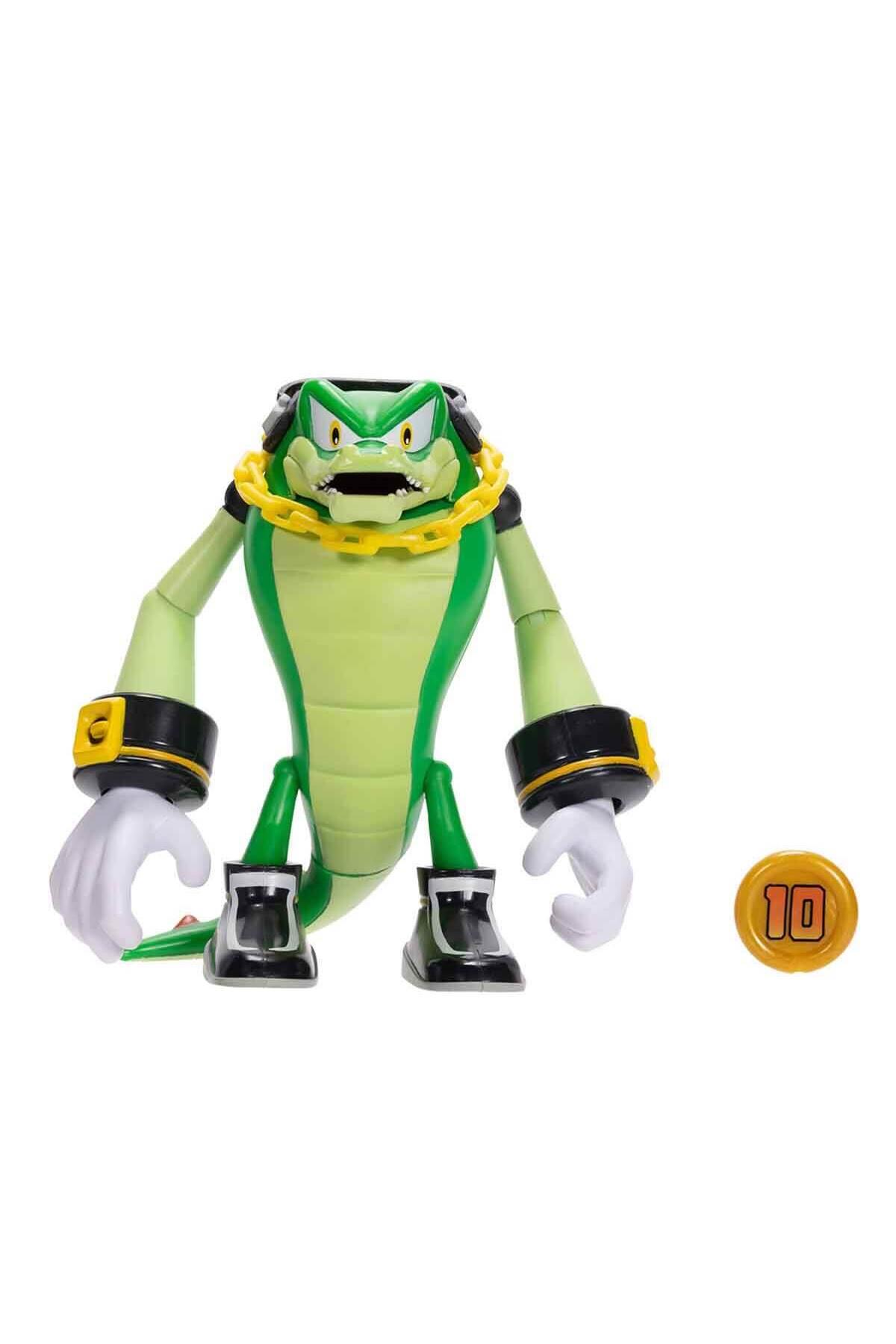 Sonic The Hedgehog Vector Figür 10 cm Eklemleri Hareketli Aksiyon Oyuncağı-Karakter Figürleri