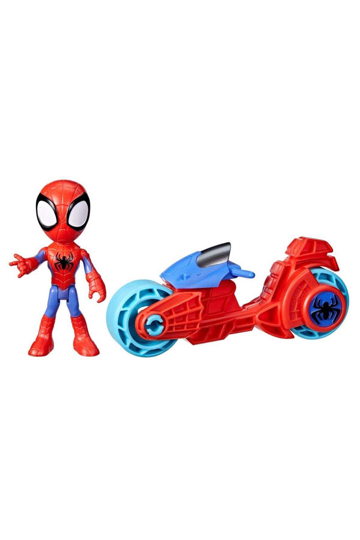 Spider And Hıs Amazıng Frıends Motorsiklet Ve Figür Spidey F6777-f7459-Karakter Figürleri
