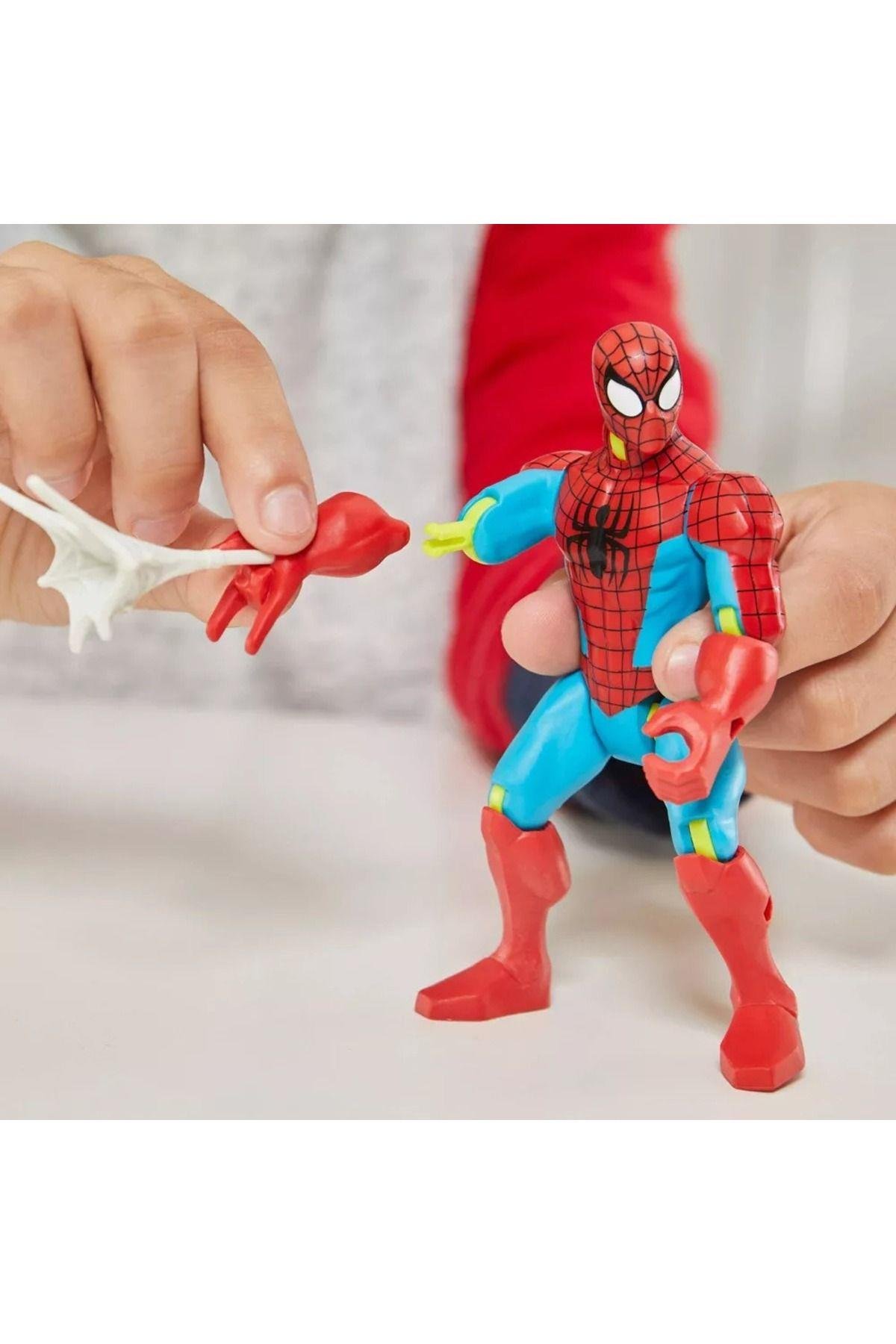 Spider-Man Mix Mashers Aksiyon Figürü – Parçalanabilir, Karıştır ve Birleştir (Orijinal Lisanslı)-Karakter Figürleri