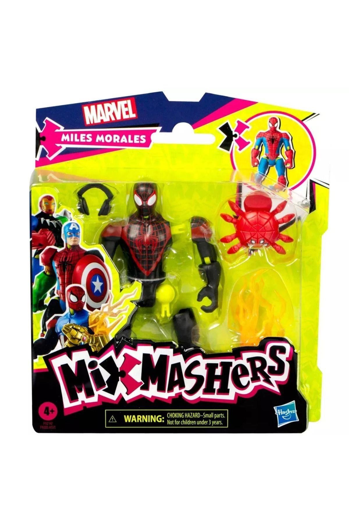 Spider-Man Mix Mashers Marvel Miles Morales Aksiyon Figürü-Karakter Figürleri