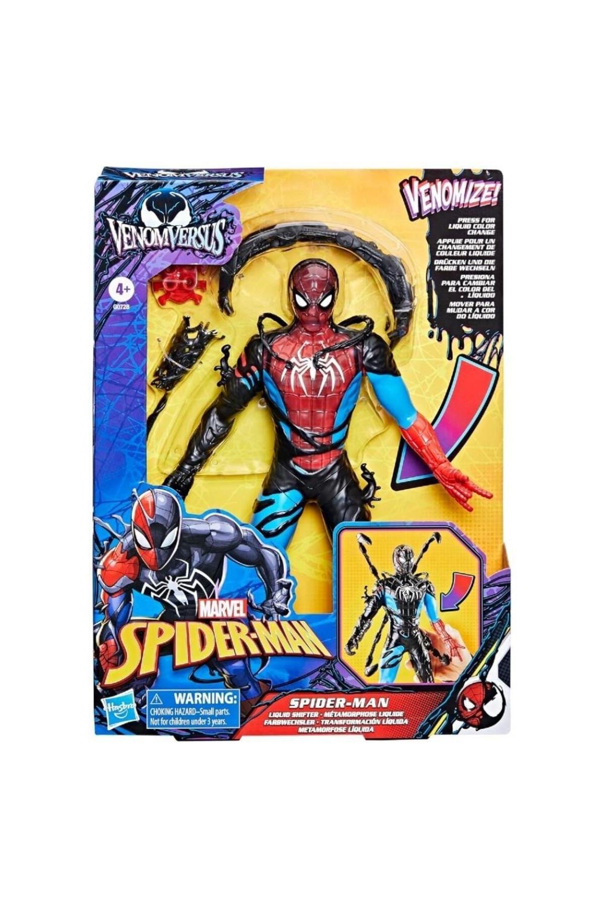 Spider Man Venom Versus Liquid Shifter Figür G0728-Karakter Figürleri