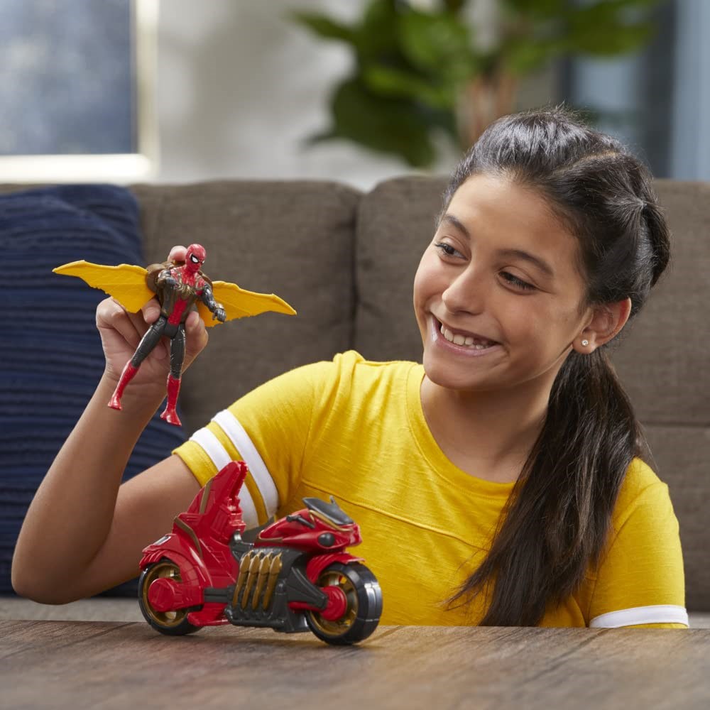 Spiderman Jet Cycle-Karakter Figürler