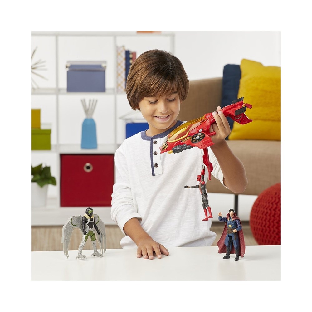 Spiderman Kaçış Jeti-Karakter Figürler
