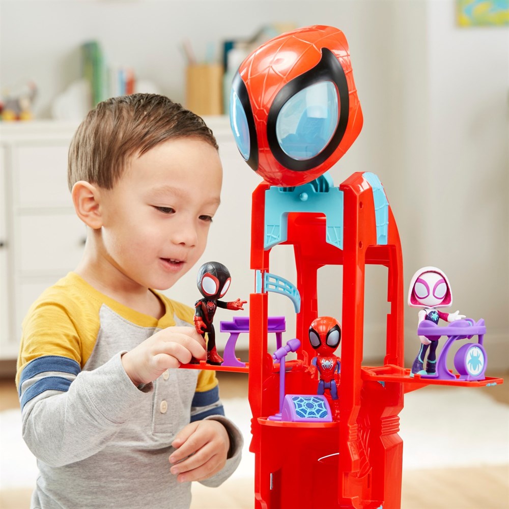 Spidey and His Amazing Friends Örümcek Komuta Aracı F3721-Karakter Figürler