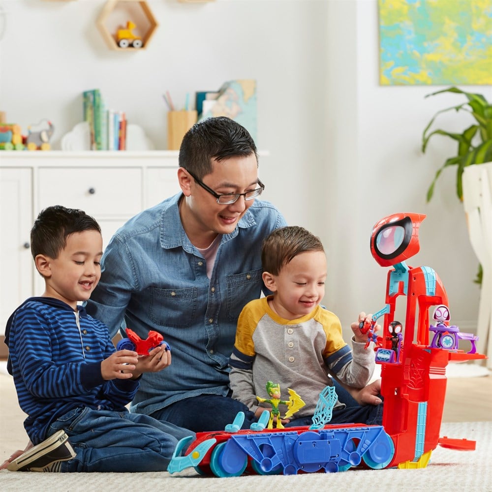 Spidey and His Amazing Friends Örümcek Komuta Aracı F3721-Karakter Figürler