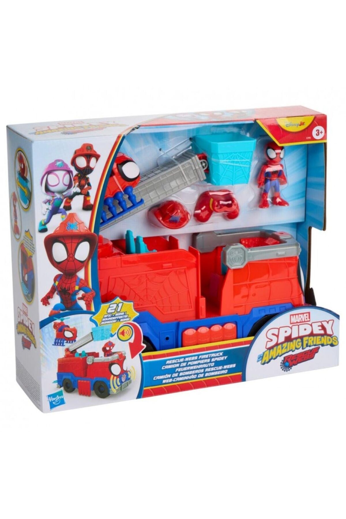 SPIDEY RESCUEWEBS FIRE TRUCK G1992-Karakter Figürleri