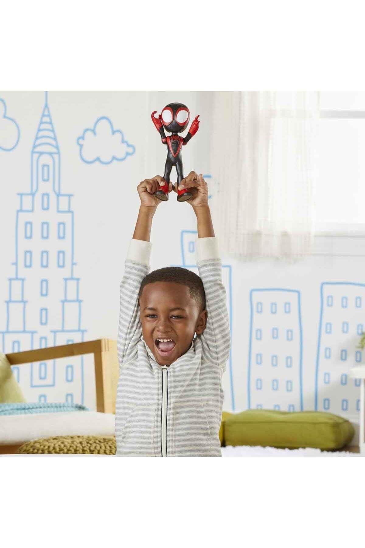 Spidey Ve Muhteşem Arkadaşları Dev Figür F3988- Miles Morales-Karakter Figürleri