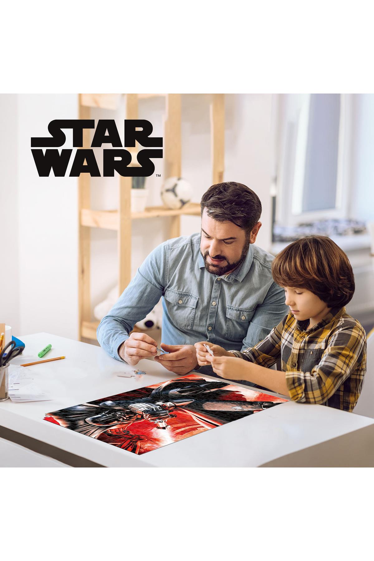 Star Wars Darth Vader Metal Kutu Puzzle 300 Parça 35577-Eğitici Oyuncak