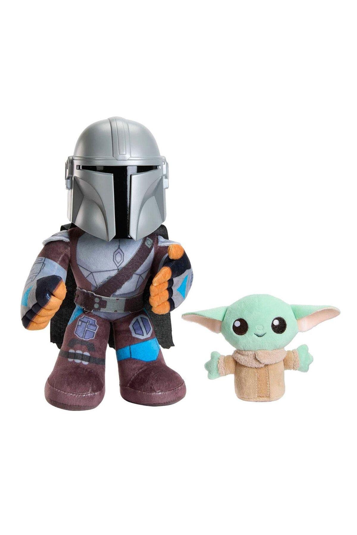 Star Wars Mandalorian Sesli Pelüş Figür HNT52-Karakter Figürleri