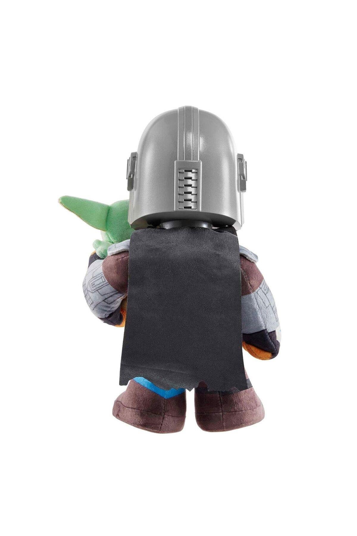 Star Wars Mandalorian Sesli Pelüş Figür HNT52-Karakter Figürleri