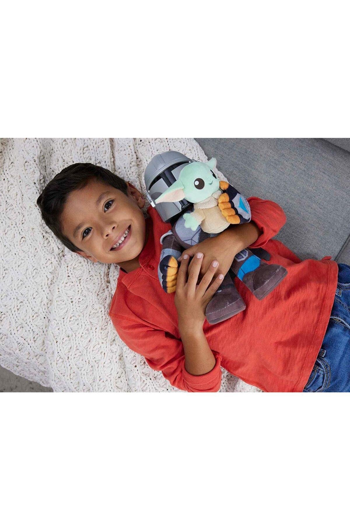 Star Wars Mandalorian Sesli Pelüş Figür HNT52-Karakter Figürleri