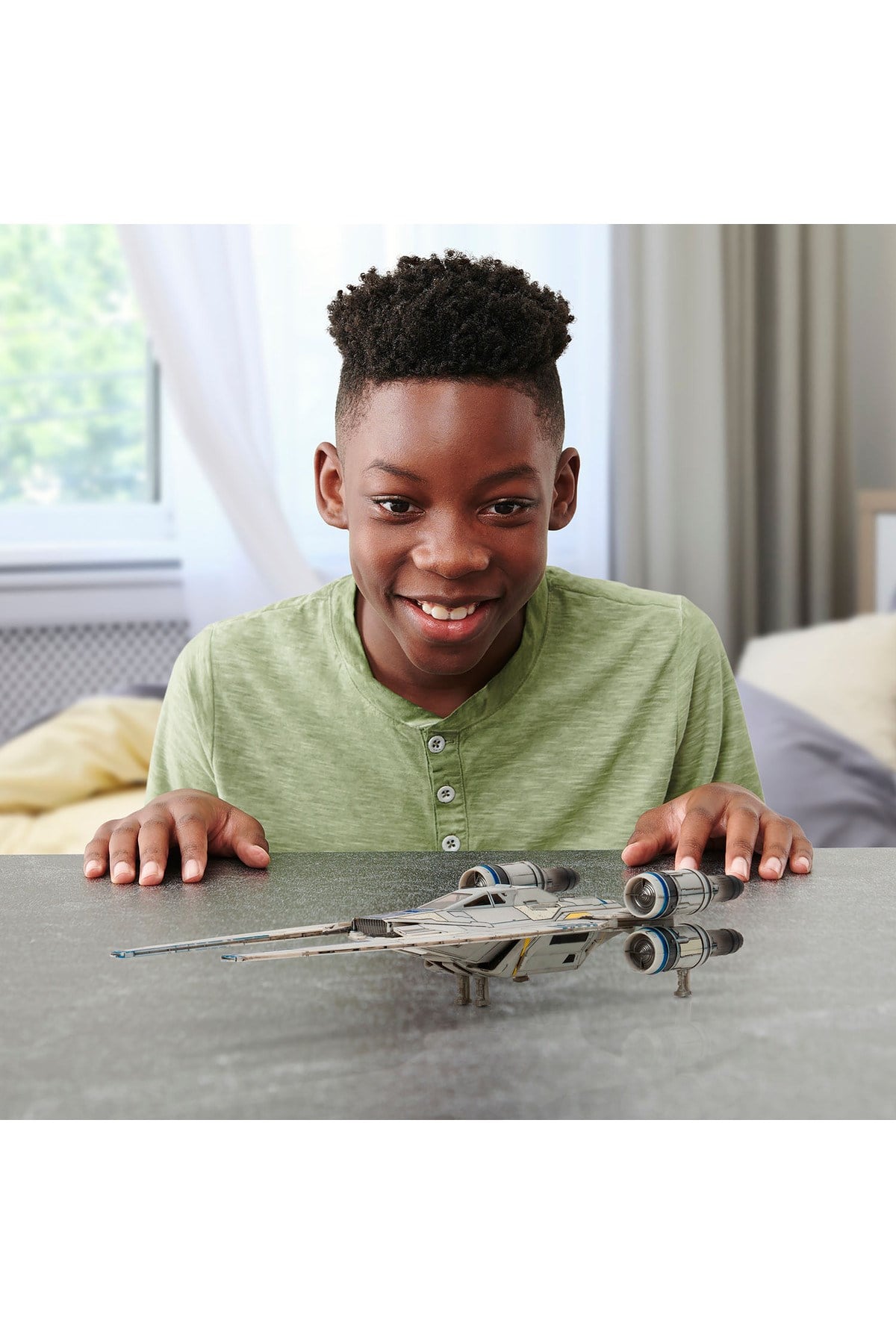Star Wars Micro Galaxy Squadron U-Wing Araç ve Figür Seti S5-Maket Araçlar