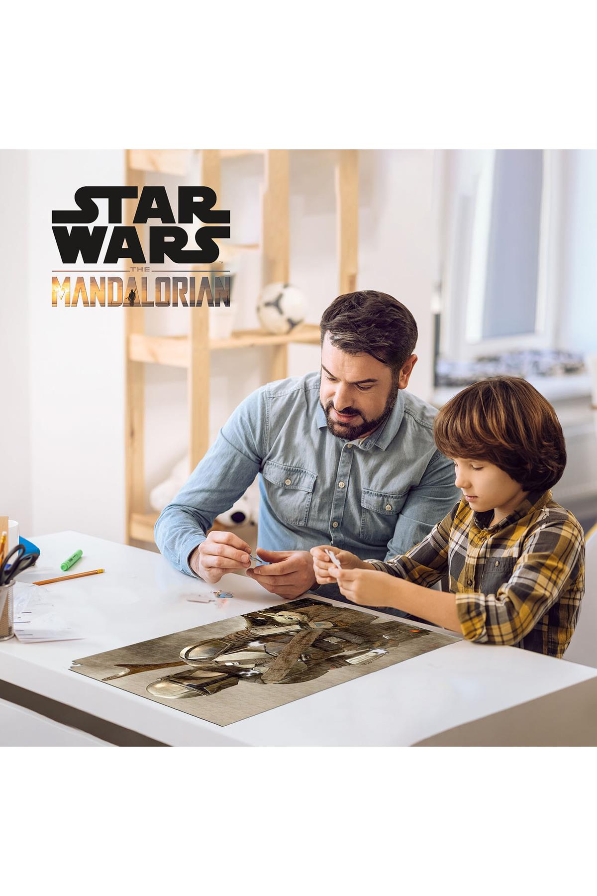 Star Wars The Mandalorian Metal Kutu Puzzle 300 Parça 35-Eğitici Oyuncak