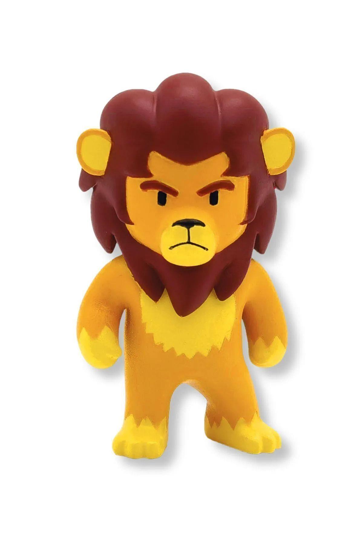 Stumble Guys Seri 1 - 3D Mini 1 i Sürpriz olan 5 li Figür Seti - Super Gal Leonidas-Karakter Figürleri