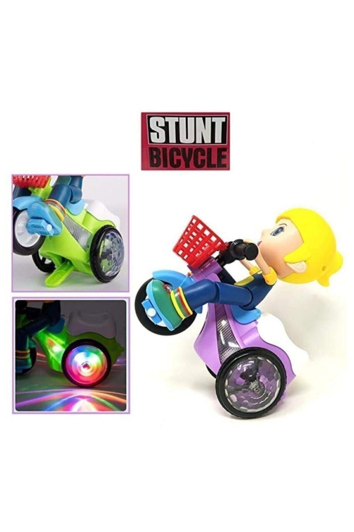 Stunt Bıcycle Işıklı Müzikli Ve Dans Eden Oyuncak D:2-Figür Oyuncaklar