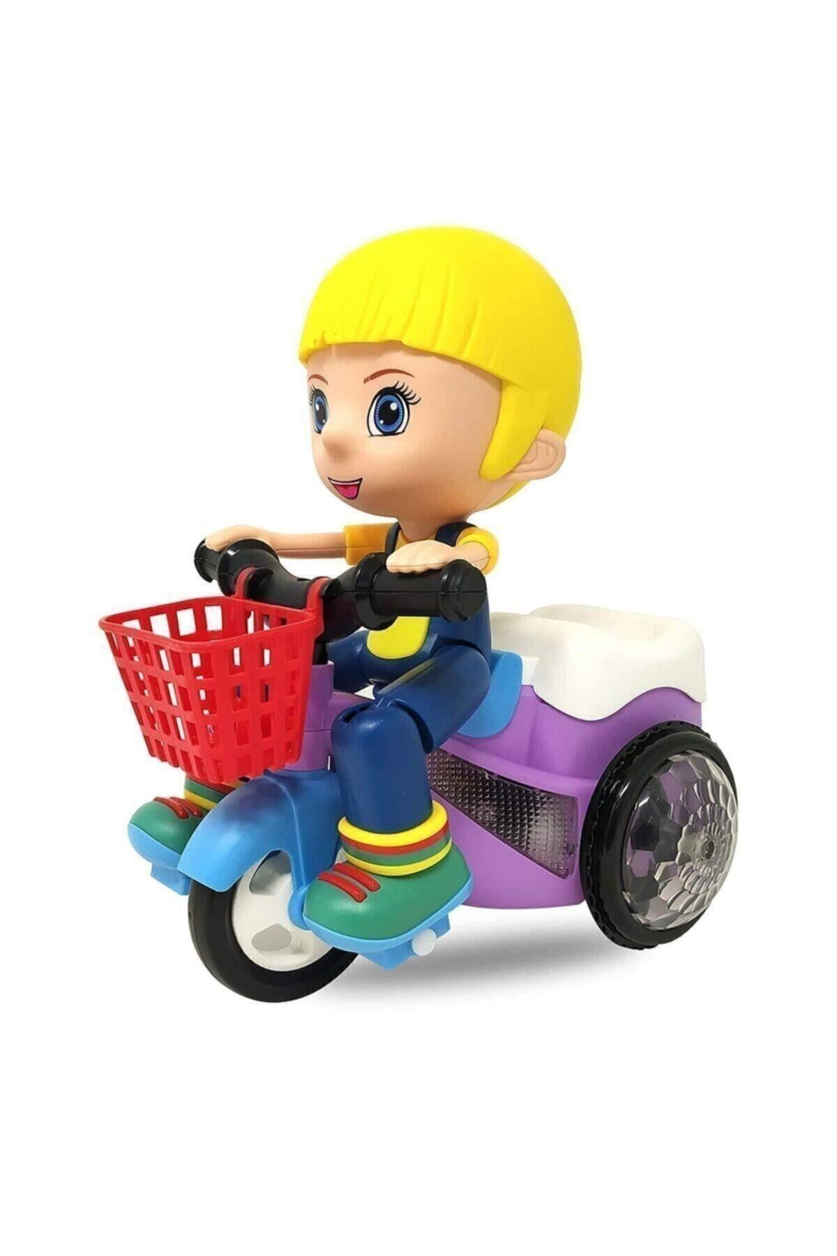 Stunt Bıcycle Işıklı Müzikli Ve Dans Eden Oyuncak D:2-Figür Oyuncaklar