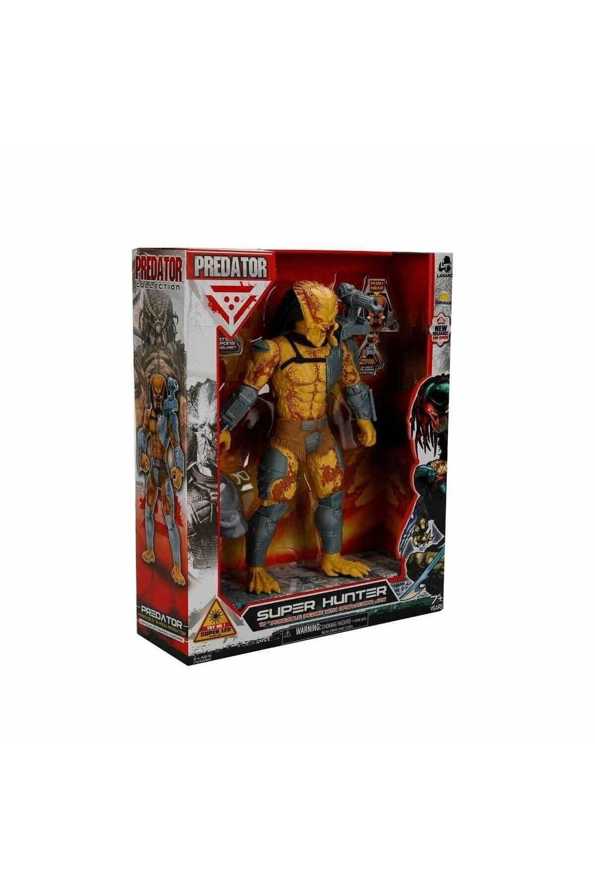 Sunman 13960 SUN-LNR-Predatör Figür Super Hunter 30cm - Sunman-Karakter Figürleri