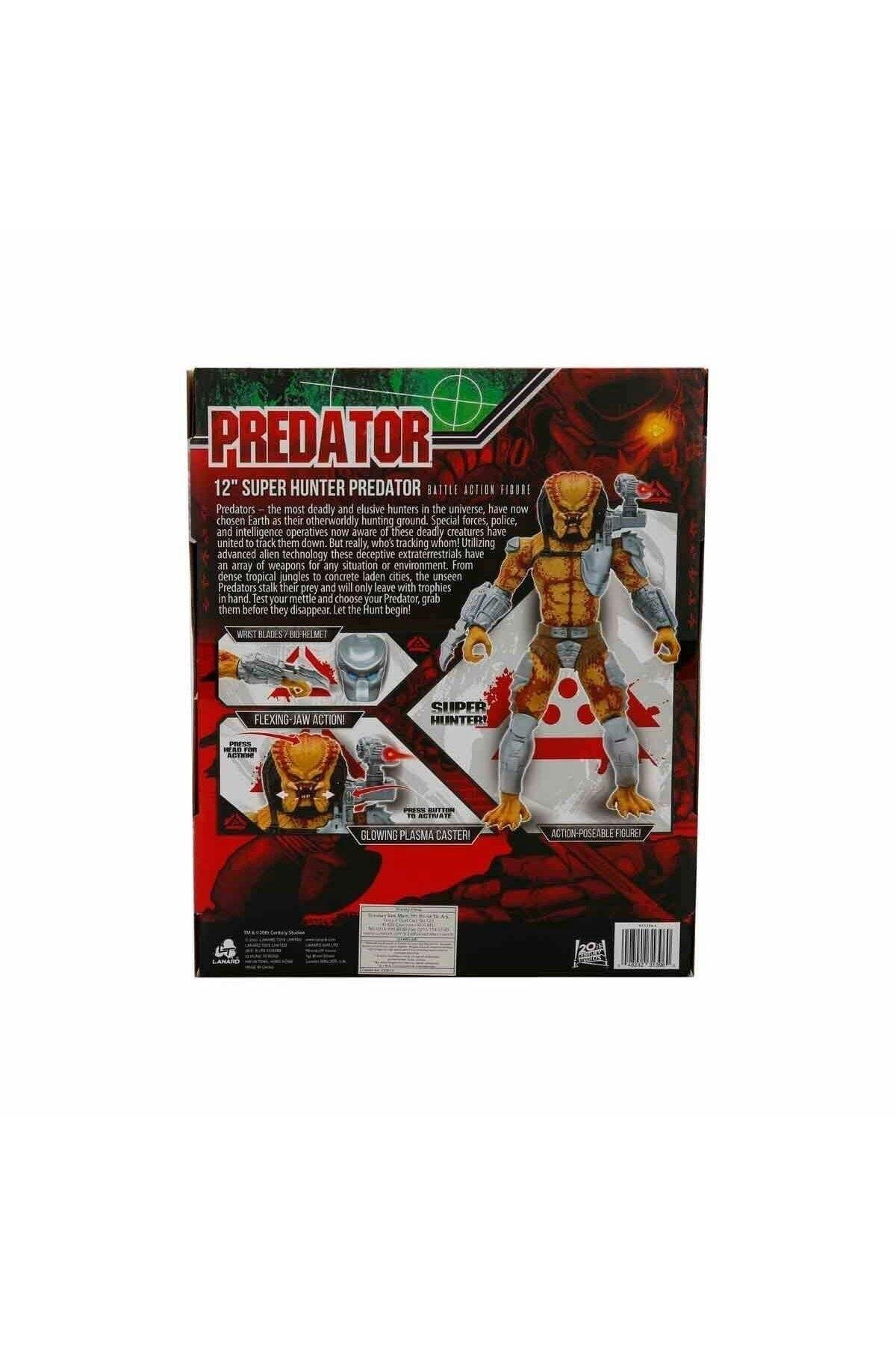 Sunman 13960 SUN-LNR-Predatör Figür Super Hunter 30cm - Sunman-Karakter Figürleri