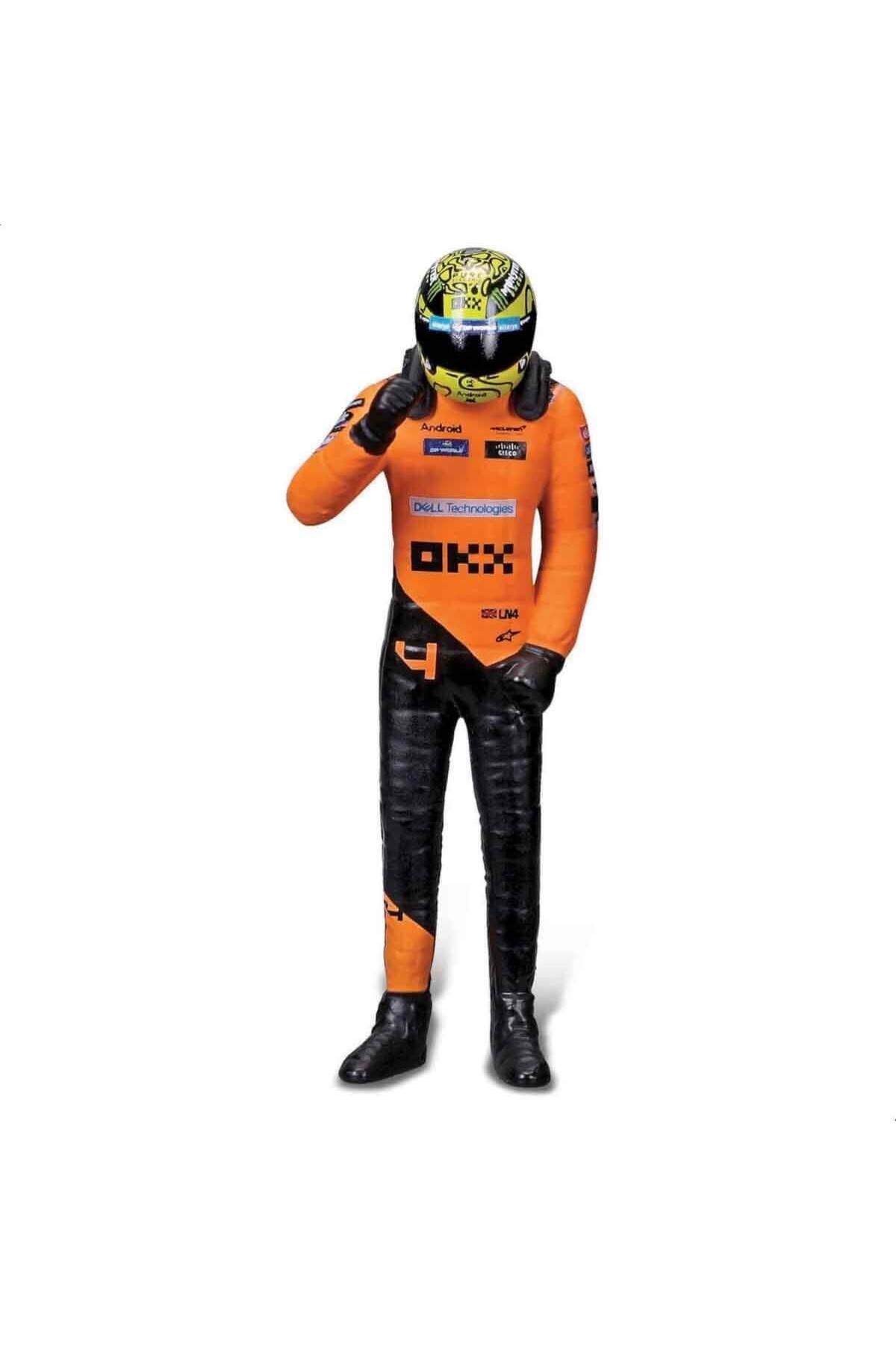 Sunman :24 McLaren MCL38 Miami Grand Prix 2024 Figürlü Formula 1 Yarış Arabası Oscar Piastri-Maket Araçlar