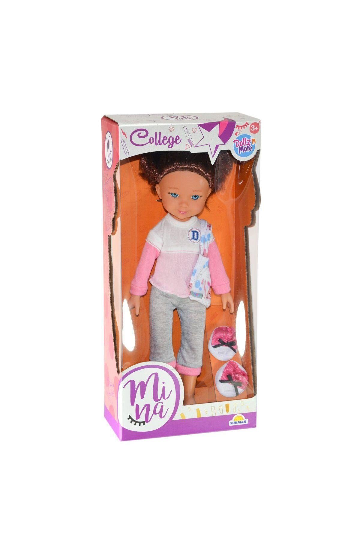 Sunman 30061 Mina College Bebek 35 Cm --Oyuncak Bebekler