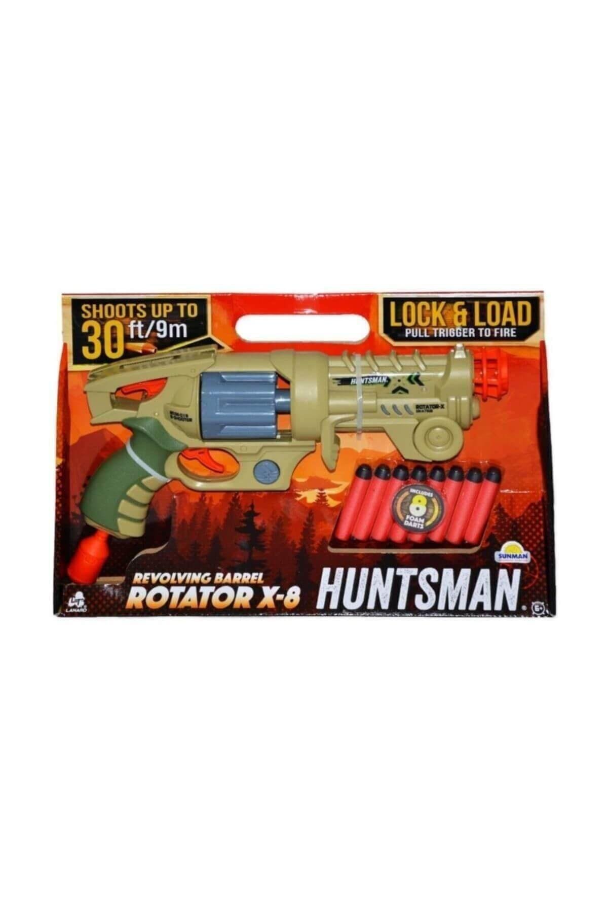 Sunman Huntsman Rotator X-8 Oyuncak Nerf Silah 91913-Oyuncak Silahlar