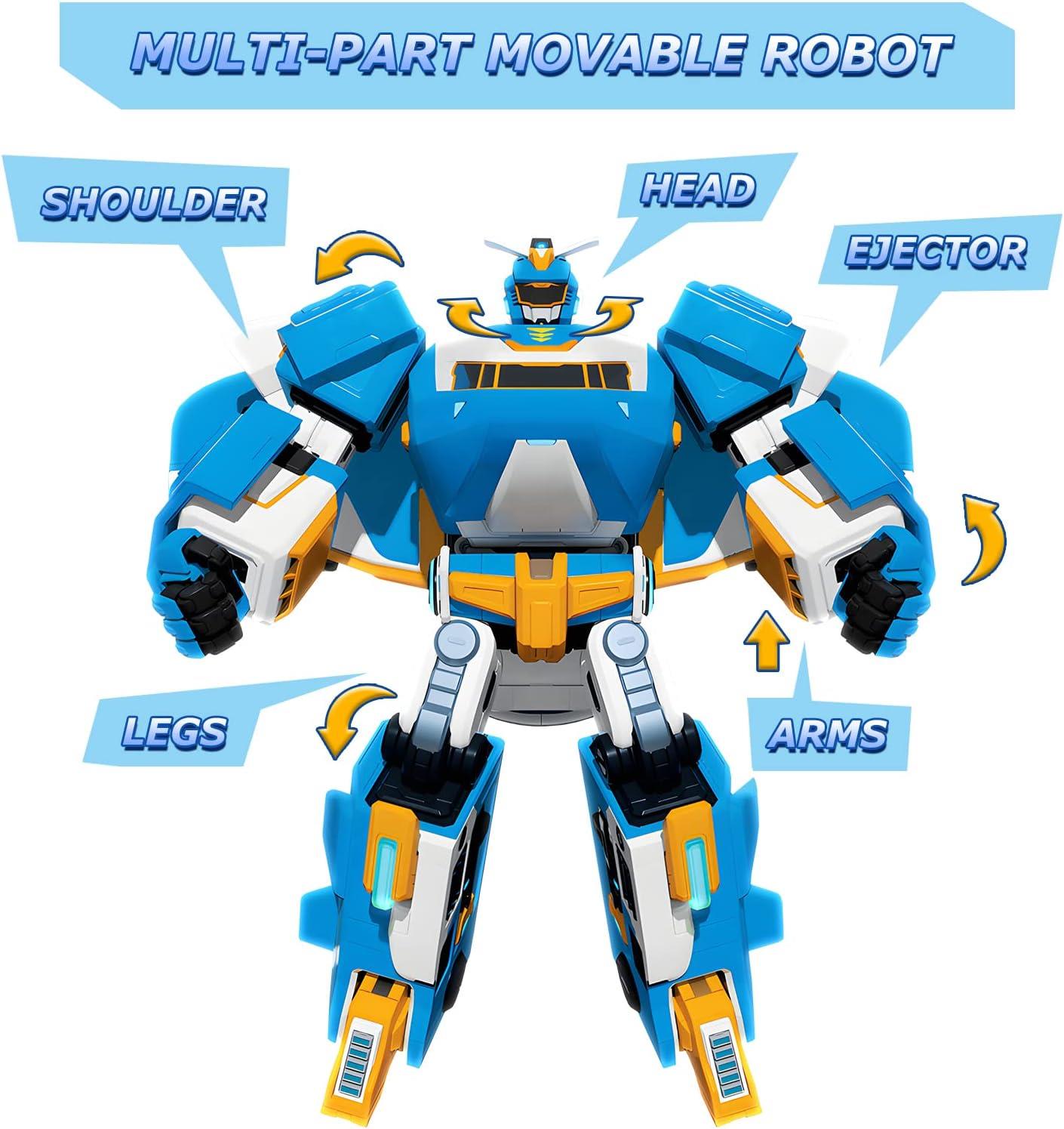 Süper Wings World Aircraft Dönüşen Robot 760888-Karakter Figürleri
