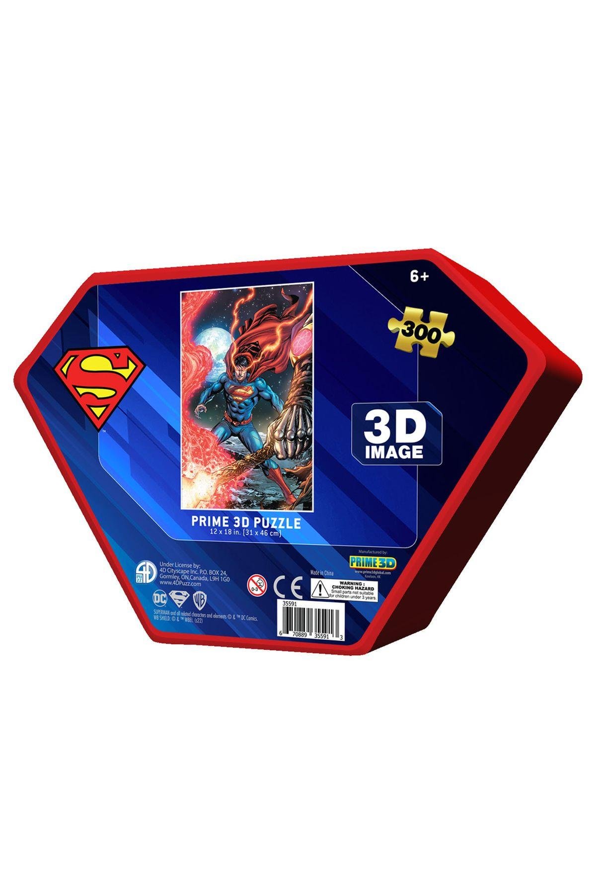 Superman 300 Parça Puzzle 35591 - Metal Kutu-Kutu Oyunları