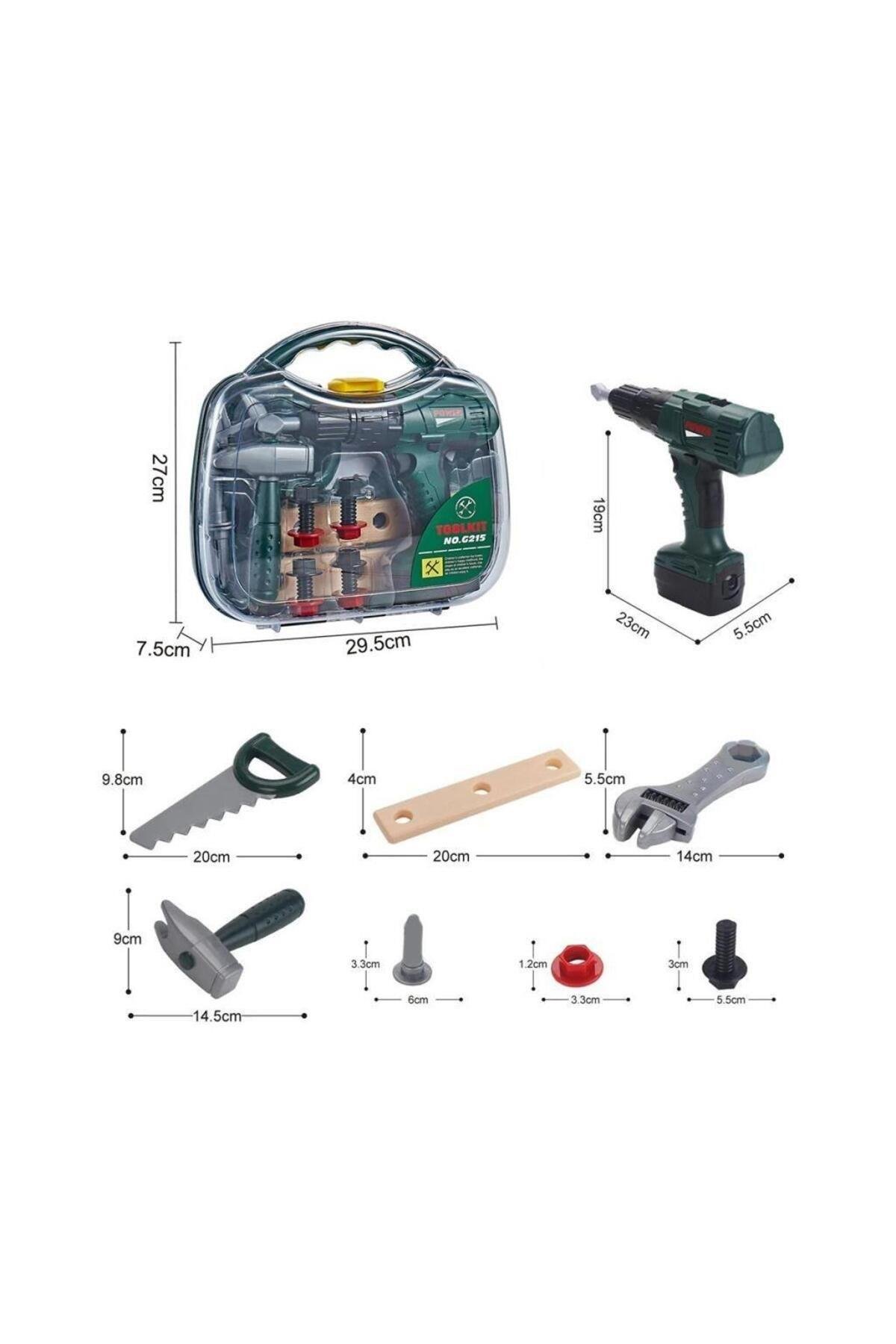 Tamir Çantalı Matkap Seti-Eğitici Oyuncak