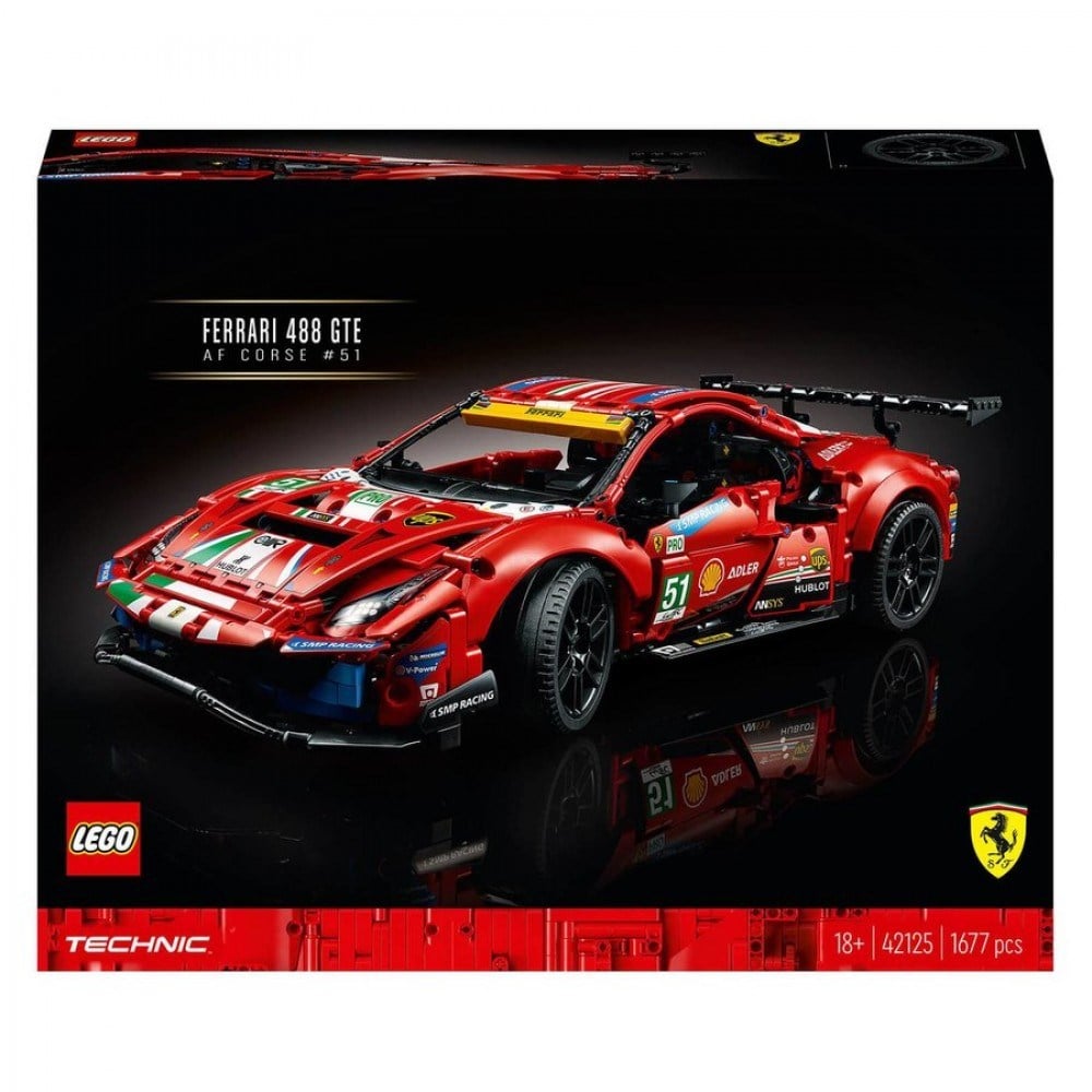 Technic Ferrari 488 GTE 42125