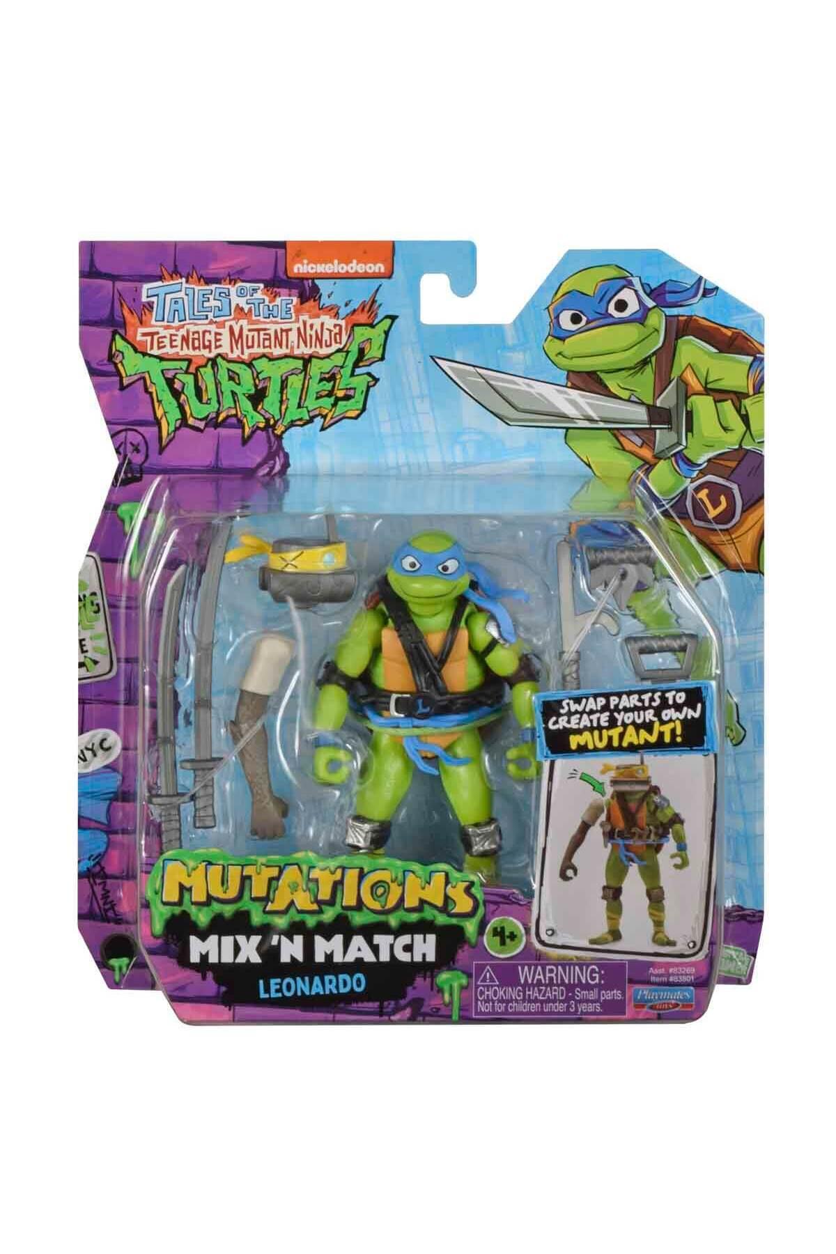 Teenage Mutant Mutations Mix N Match Leonardo Figürü T0201100-Karakter Figürleri