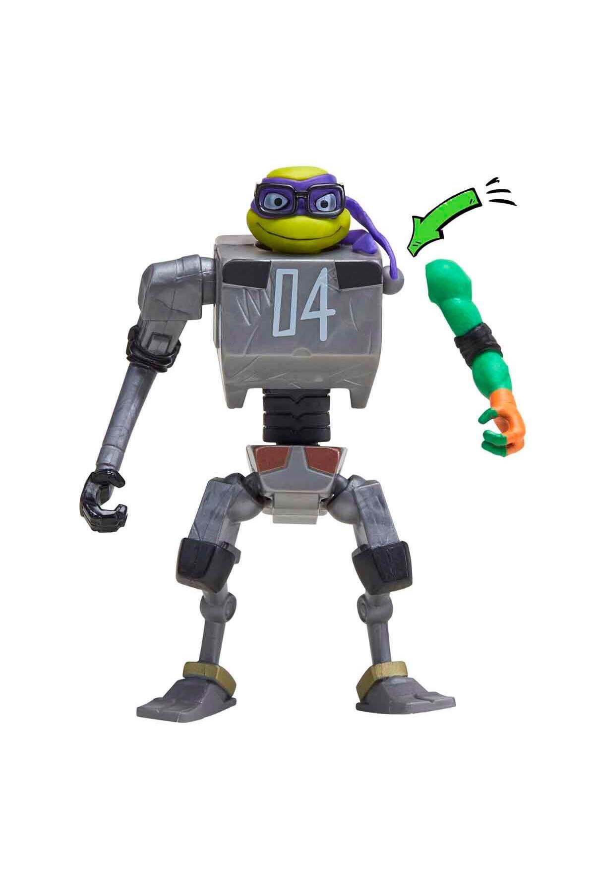 Teenage Mutant Mutations Mix N Match Mechazoid Figürü T0201300-Karakter Figürleri