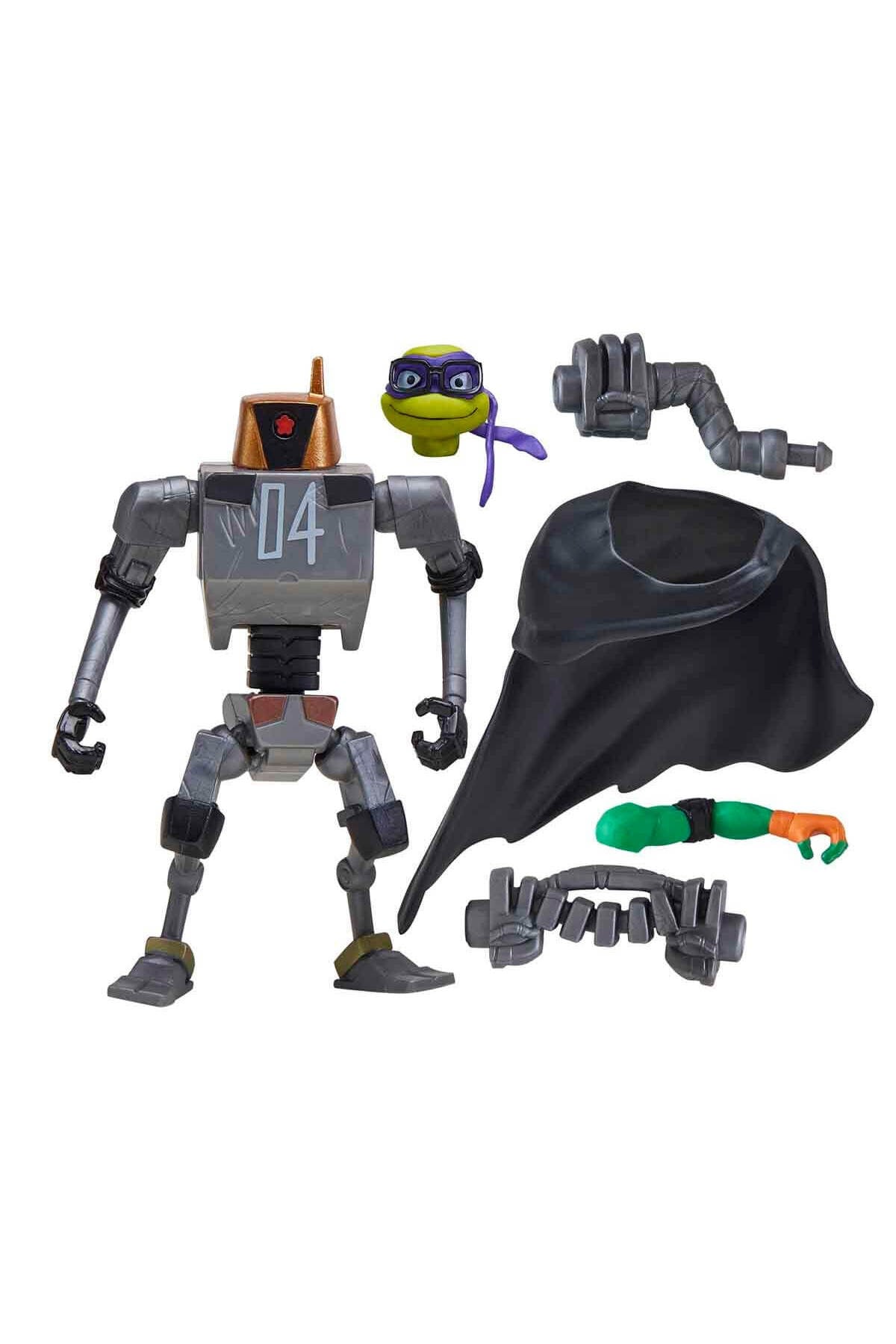 Teenage Mutant Mutations Mix N Match Mechazoid Figürü T0201300-Karakter Figürleri