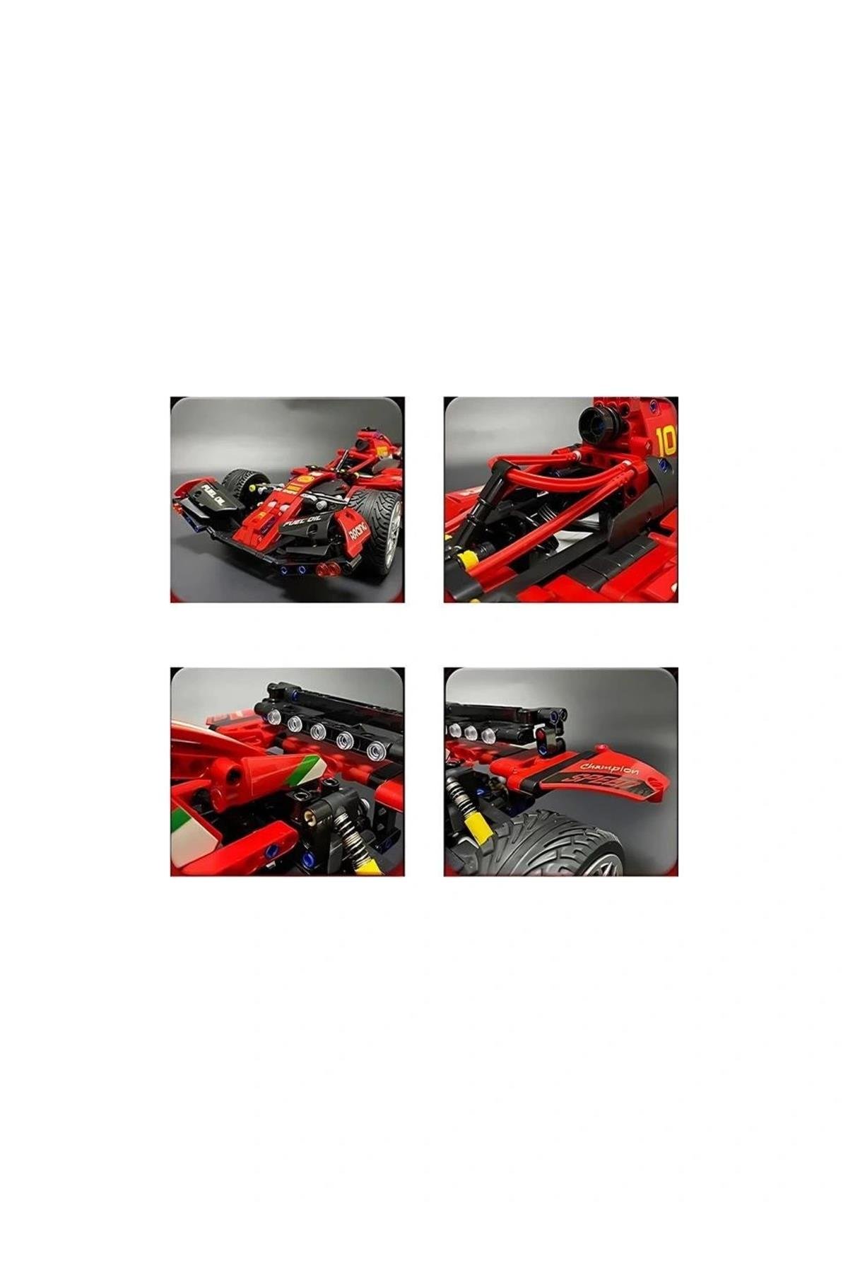 Teknik Formula 1 Yarış Arabası 1264 Parça 49006-Yapı Oyuncakları