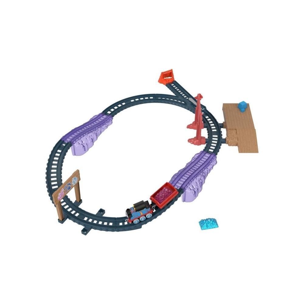 Thomas ve Arkadaşları Tren Seti Sür-Bırak HGY82-HGY83-Araba Garaj ve Setleri