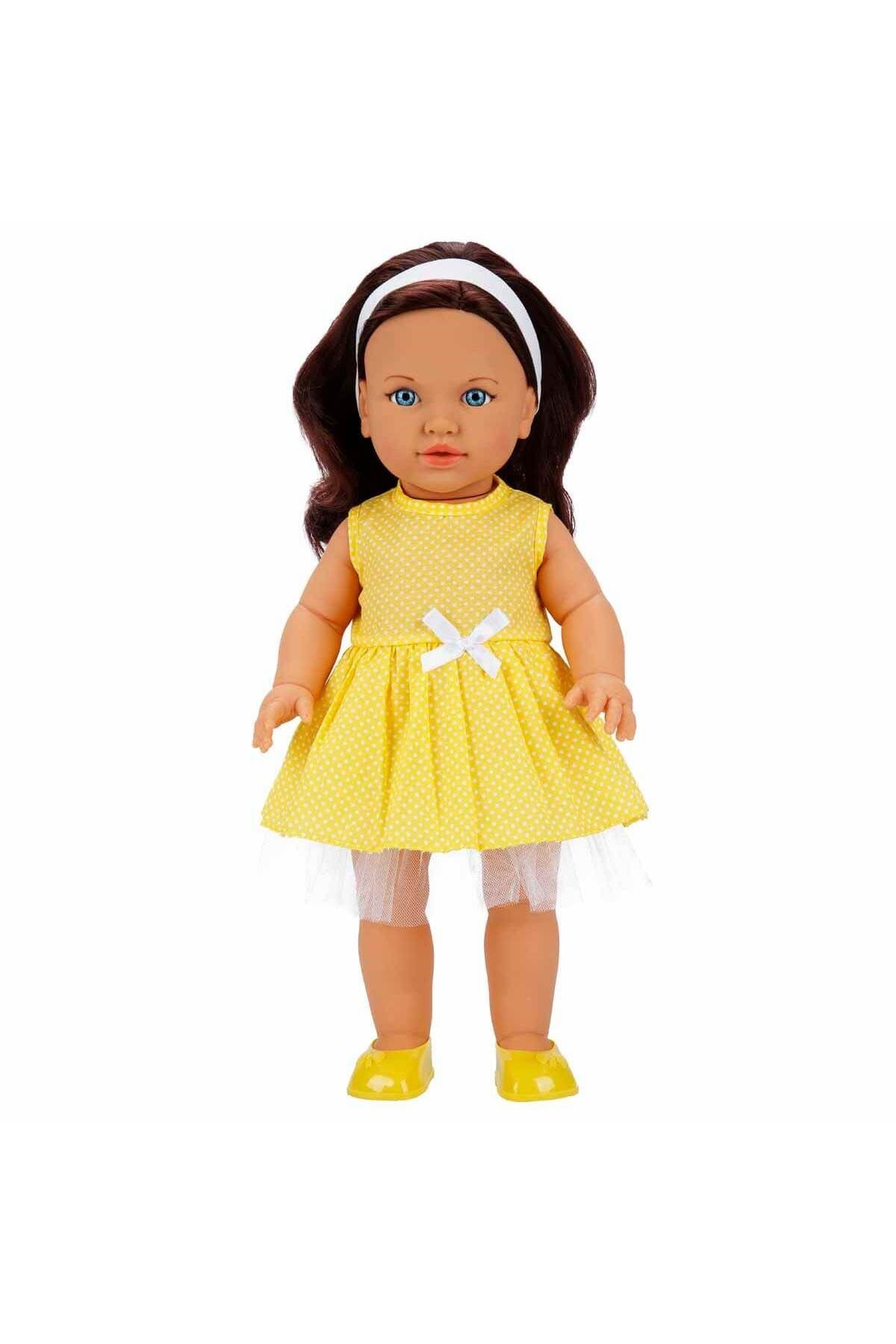 Tina Classic Bebek 45 cm - Sarı Elbiseli-Oyuncak Bebekler
