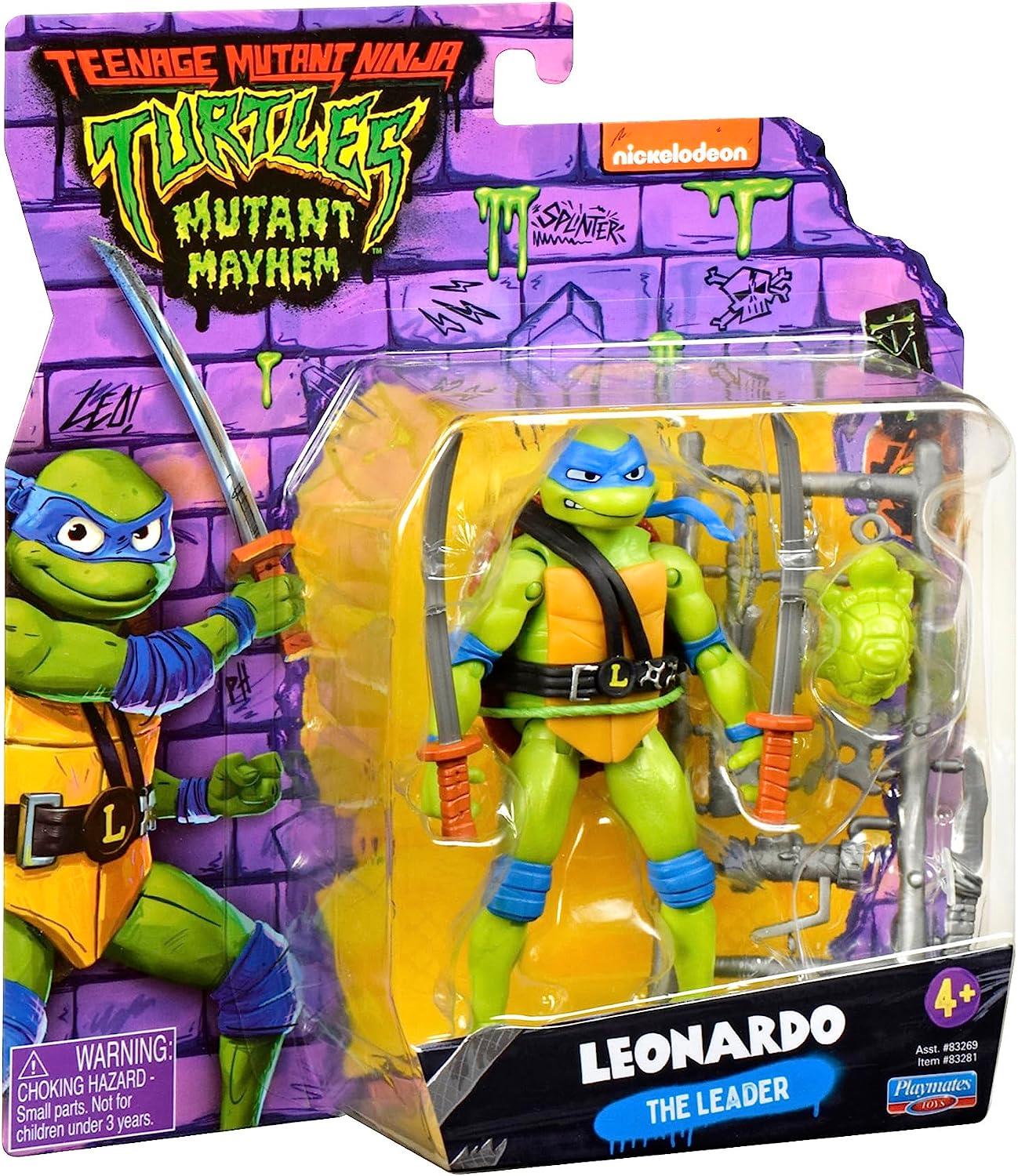 Tmnt Ninja Kaplumbağalar Aksiyon Figürler 11 cm Leonardo The Leader-Karakter Figürleri