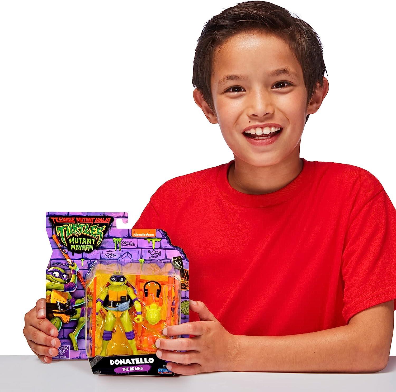 Tmnt Ninja Kaplumbağalar Aksiyon Figürler 11 cm Donatello The Brains-Karakter Figürleri