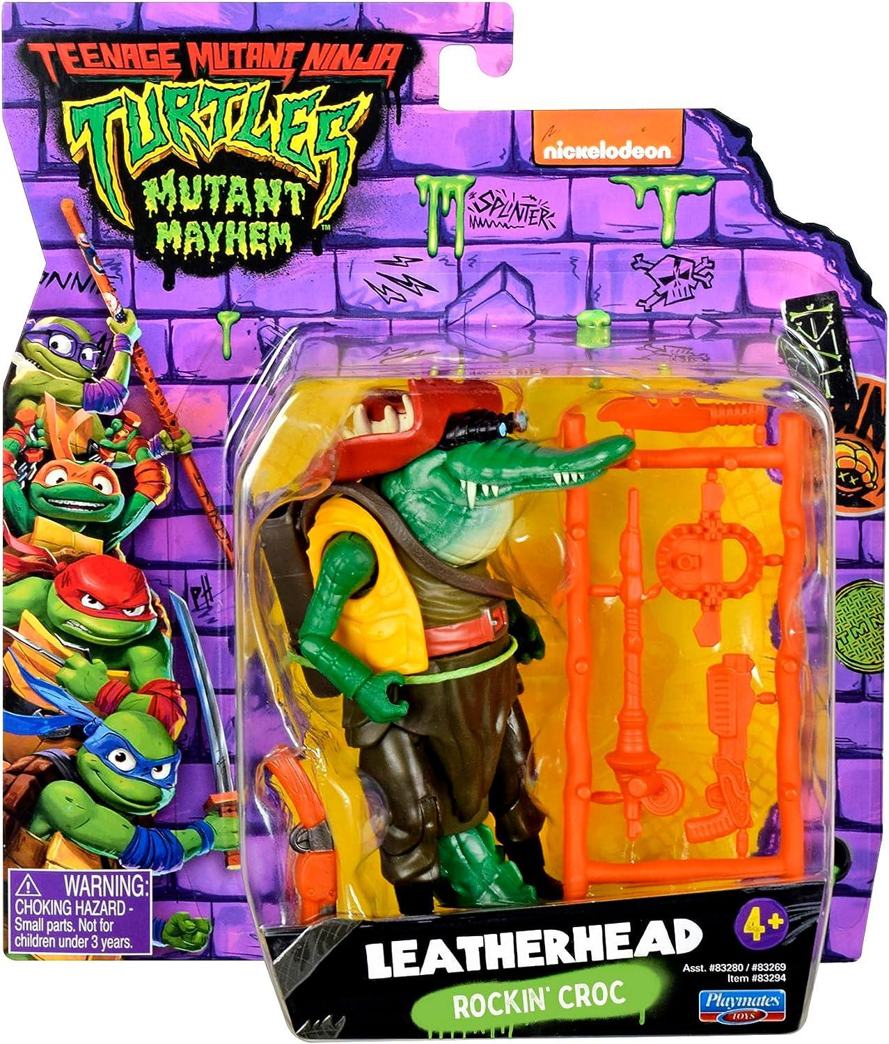Tmnt Ninja Kaplumbağalar Aksiyon Figürler 11 cm Leatherhead-Karakter Figürleri