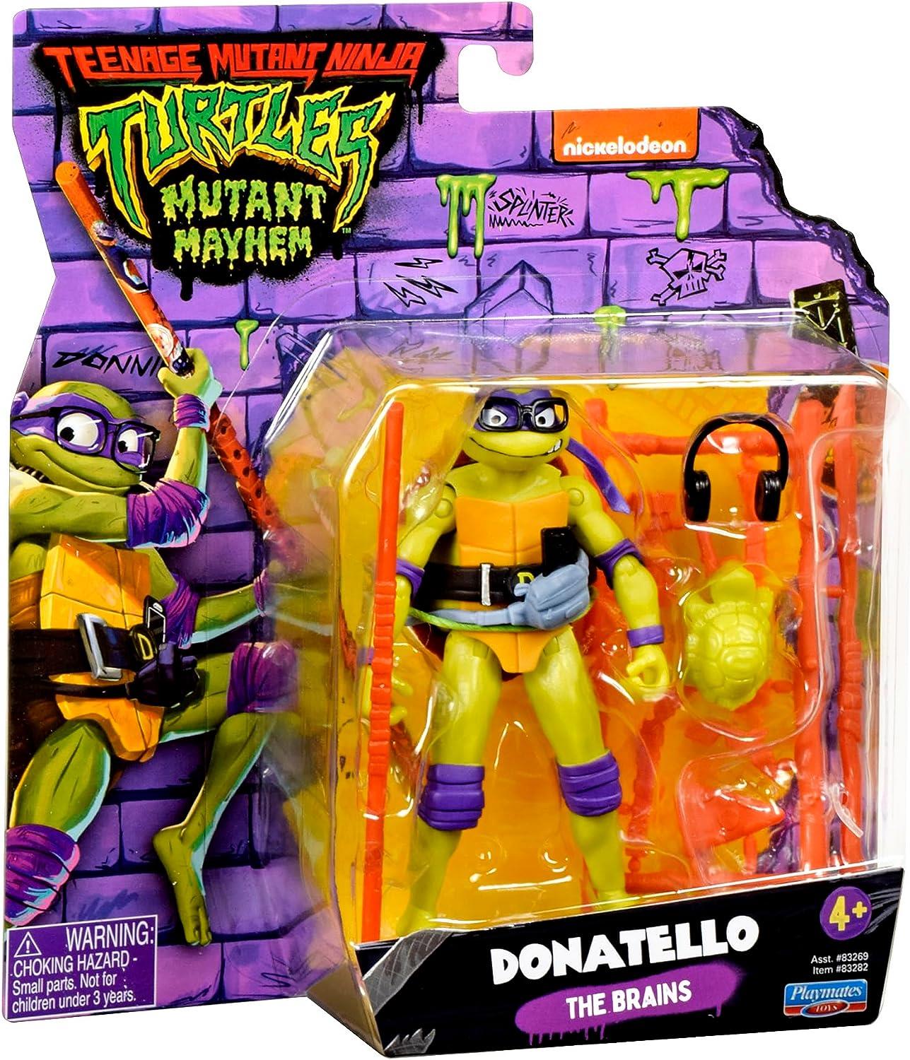 Tmnt Ninja Kaplumbağalar Aksiyon Figürler 11 cm Donatello The Brains-Karakter Figürleri