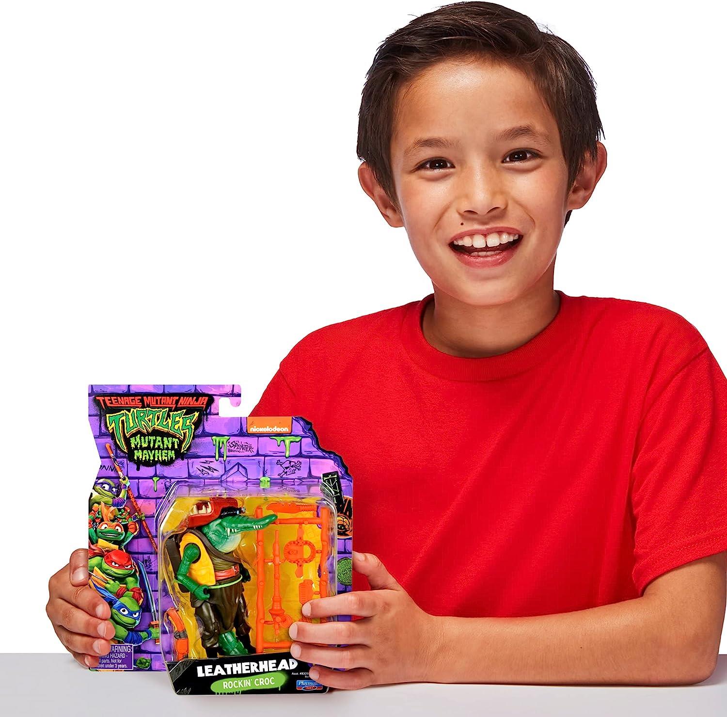 Tmnt Ninja Kaplumbağalar Aksiyon Figürler 11 cm Leatherhead-Karakter Figürleri